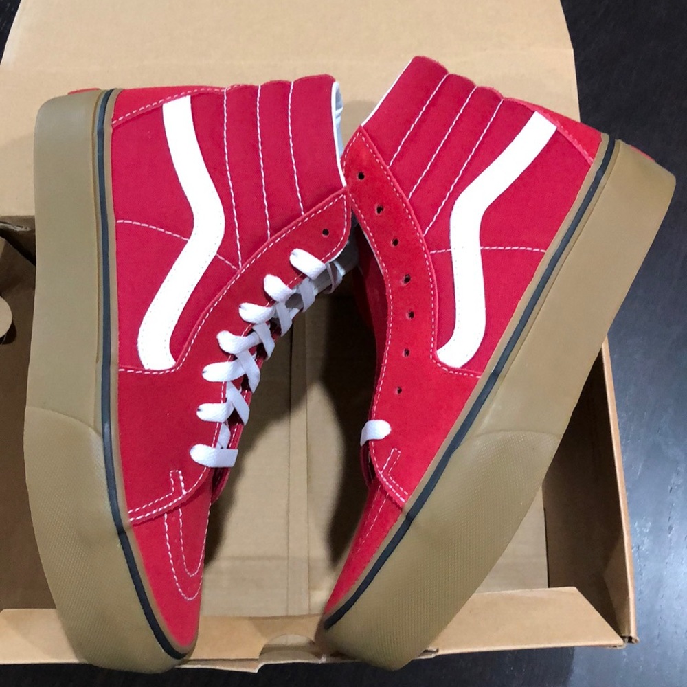 Vans Sk8-hi Platform 2 Gum Scooter - Picture 7 of 7